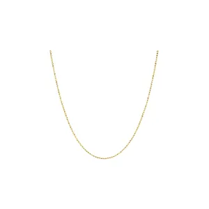 Gold Faceted Ball Chain