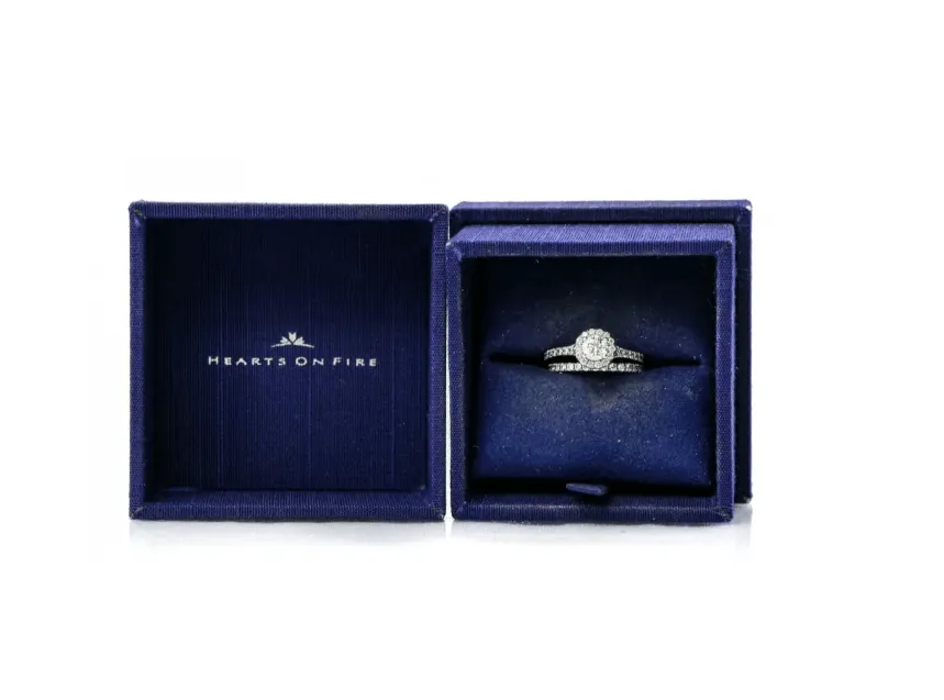 Hearts On Fire Platinum Diamond Ring – 0.81ctw of Brilliance