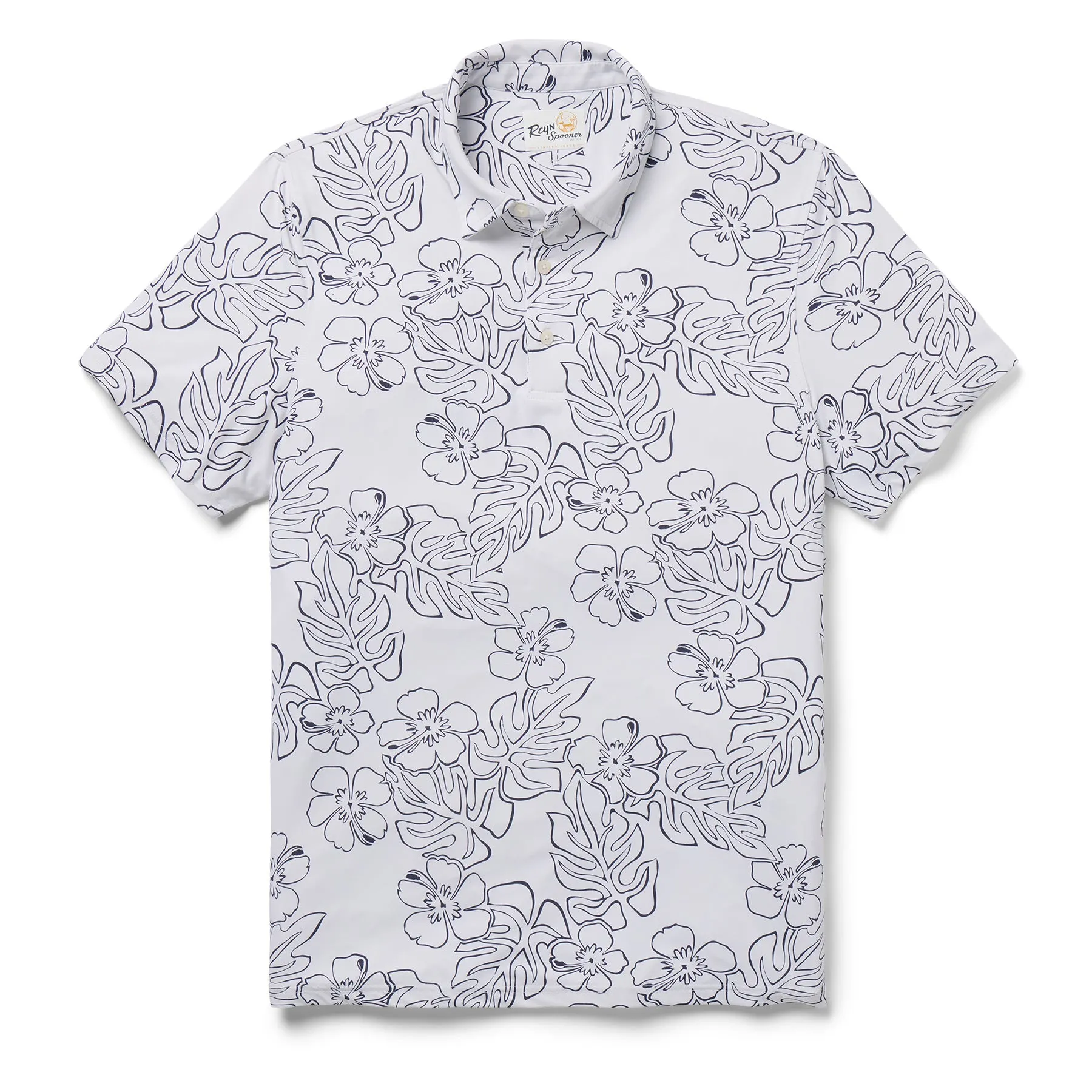 HIBISCUS MONSTERA PERFORMANCE POLO