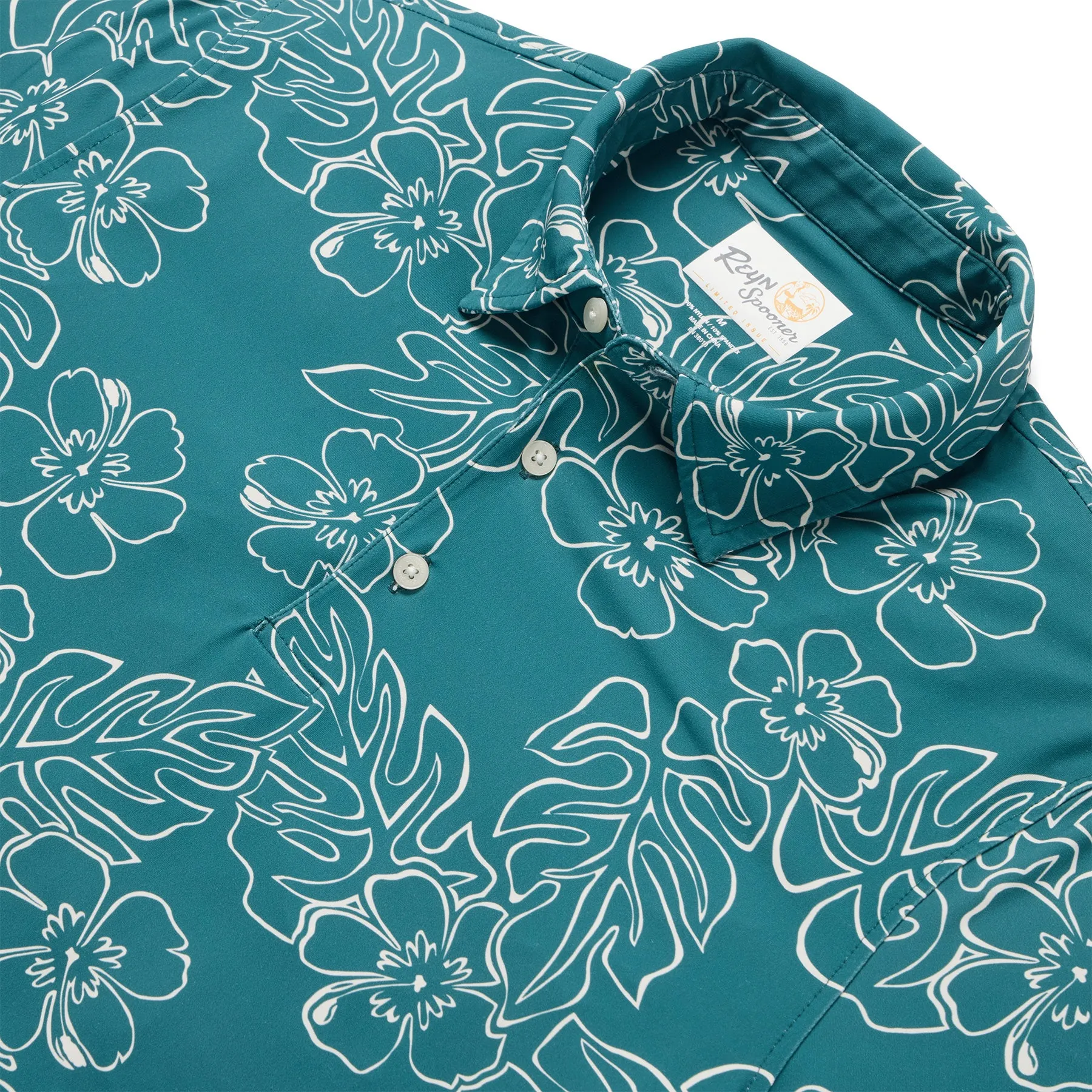 HIBISCUS MONSTERA PERFORMANCE POLO