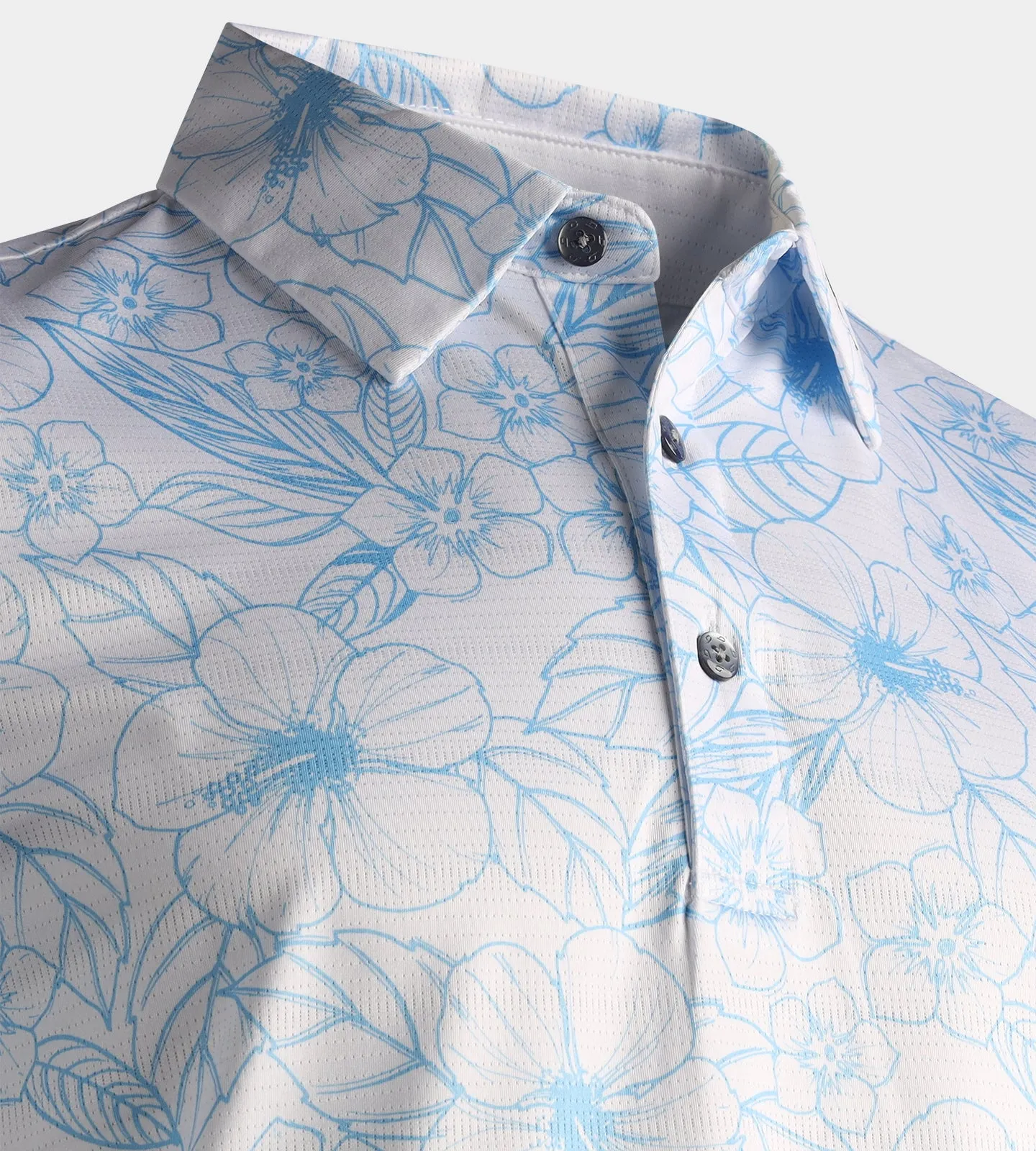 HIBISCUS POLO - WHITE