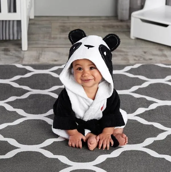 Hooded Animal Baby Bathrobe