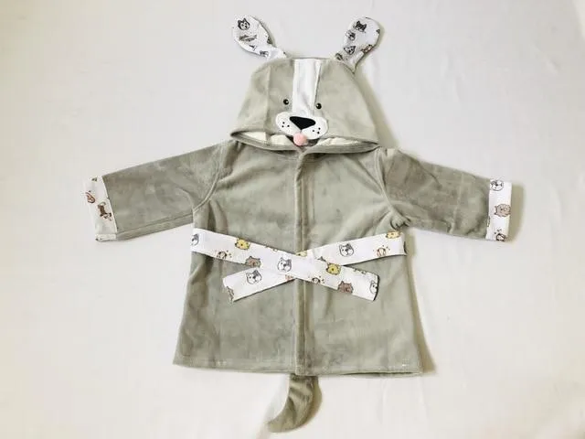Hooded Animal Baby Bathrobe