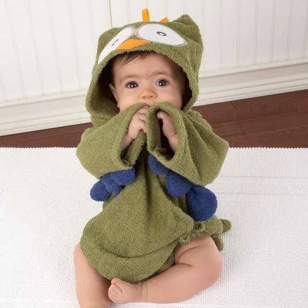 Hooded Animal Baby Bathrobe