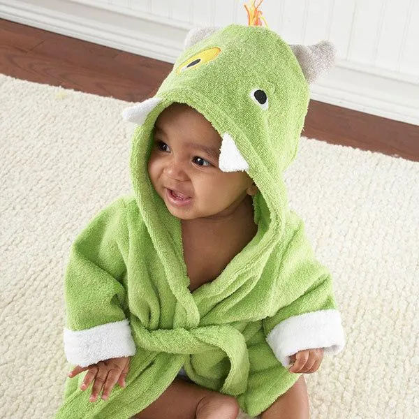 Hooded Animal Baby Bathrobe