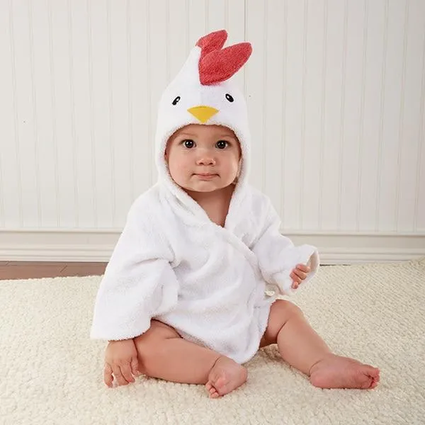 Hooded Animal Baby Bathrobe