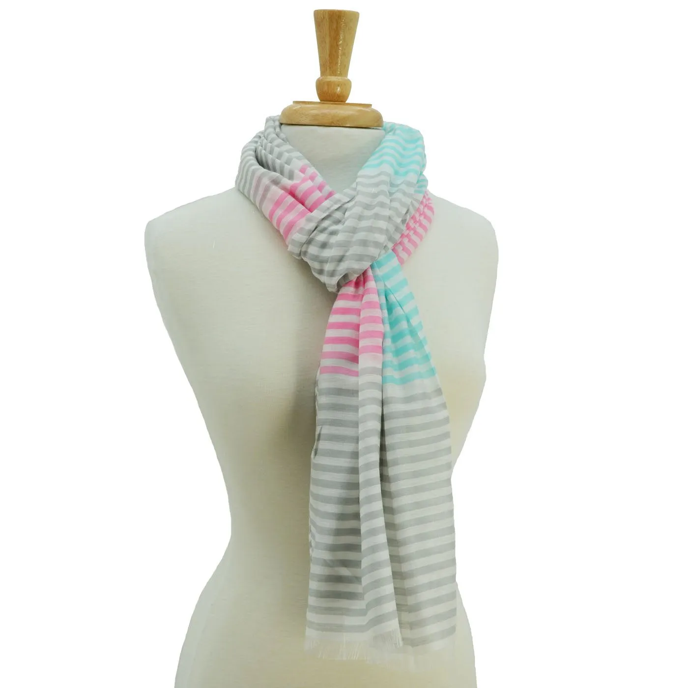 Jennifer Stripe Scarf