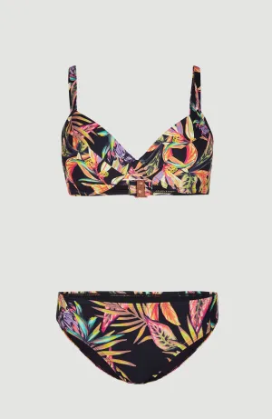 Julia Wb - Rita Bikini Set | Black Tropical Flower