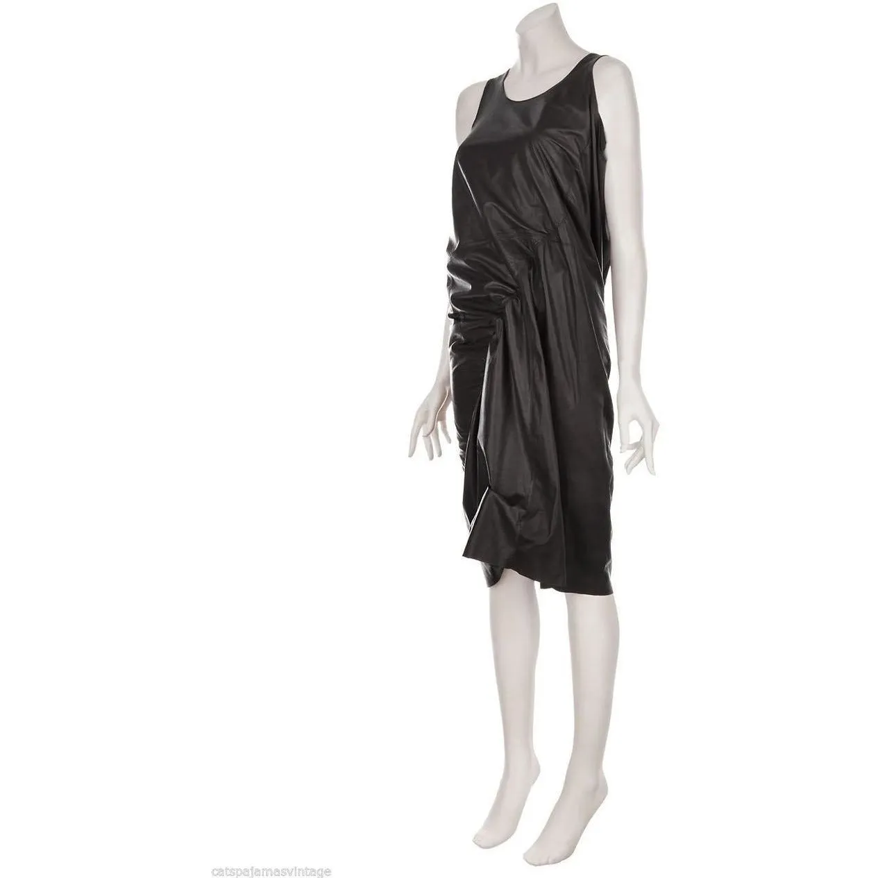 Junya Watanabe Brown Leather Dress SOLD OUT ONE SIZE AW 2011