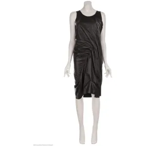 Junya Watanabe Brown Leather Dress SOLD OUT ONE SIZE AW 2011