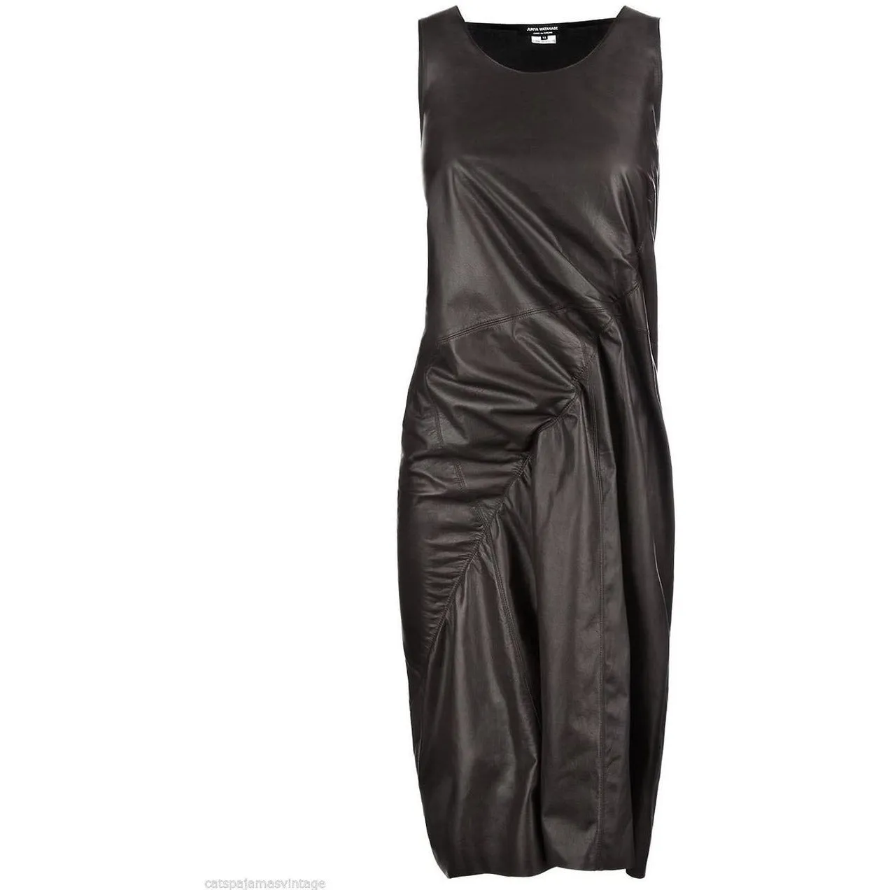 Junya Watanabe Brown Leather Dress SOLD OUT ONE SIZE AW 2011