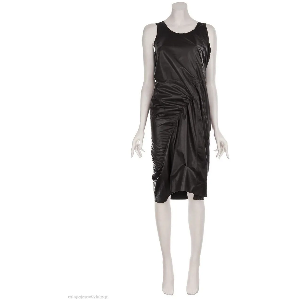 Junya Watanabe Brown Leather Dress SOLD OUT ONE SIZE AW 2011