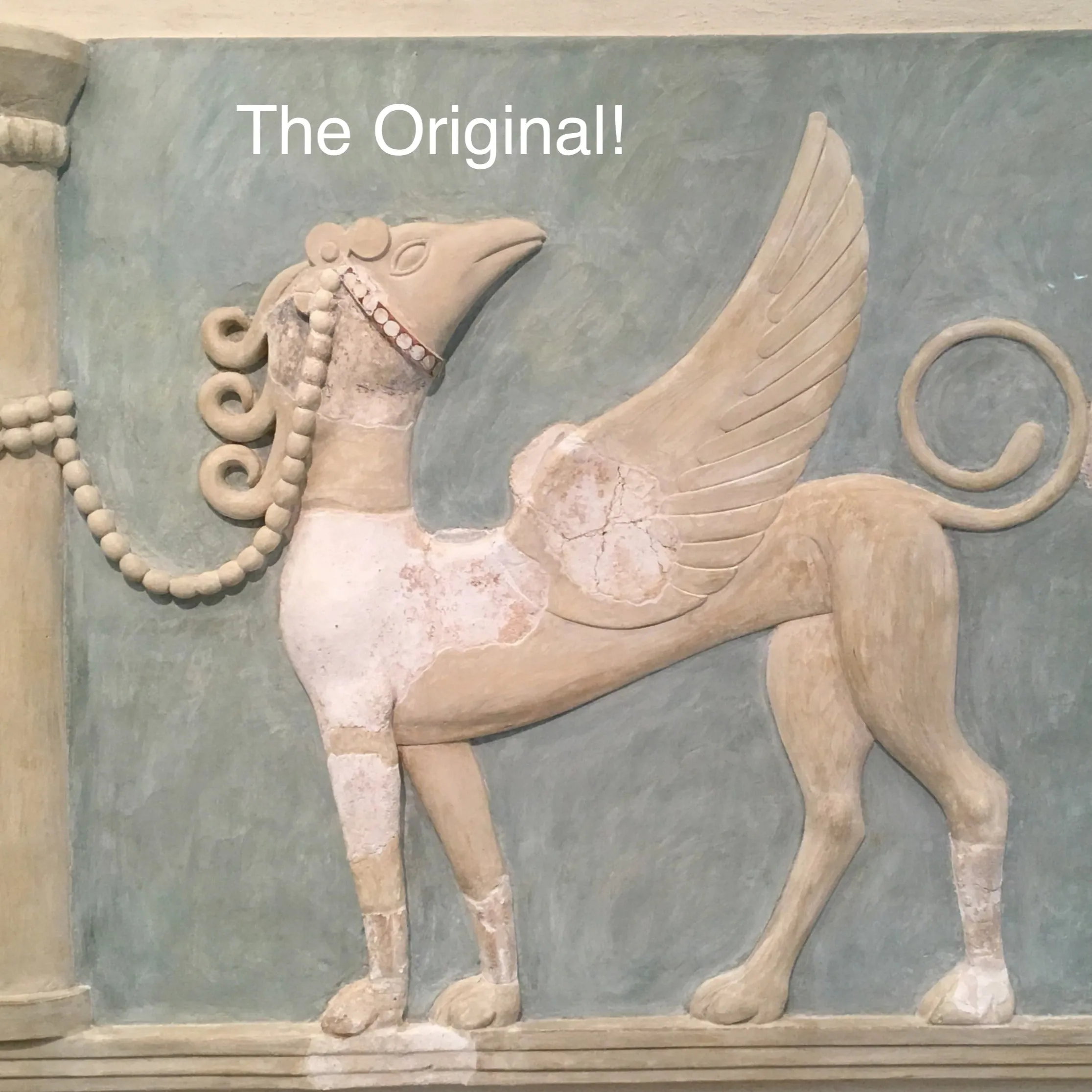 Knossos Griffin Pendant