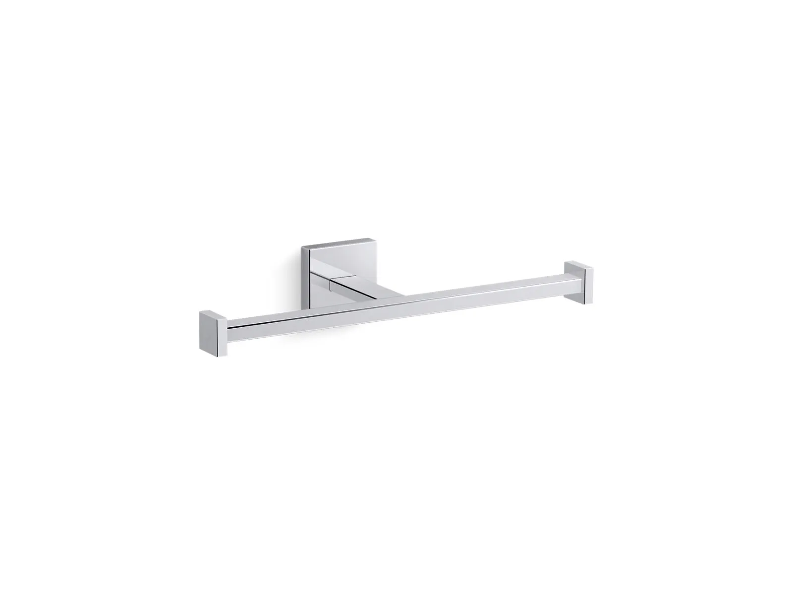 KOHLER K-23288 Square Double toilet paper holder