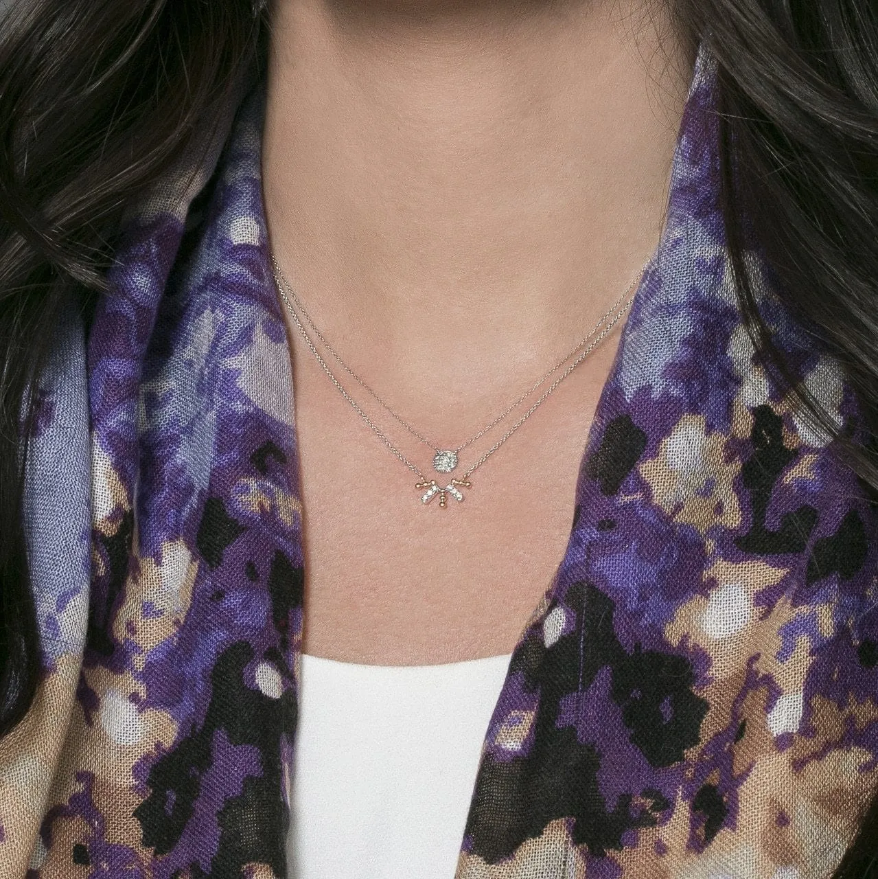 Lauren Joy Mini Disc Necklace