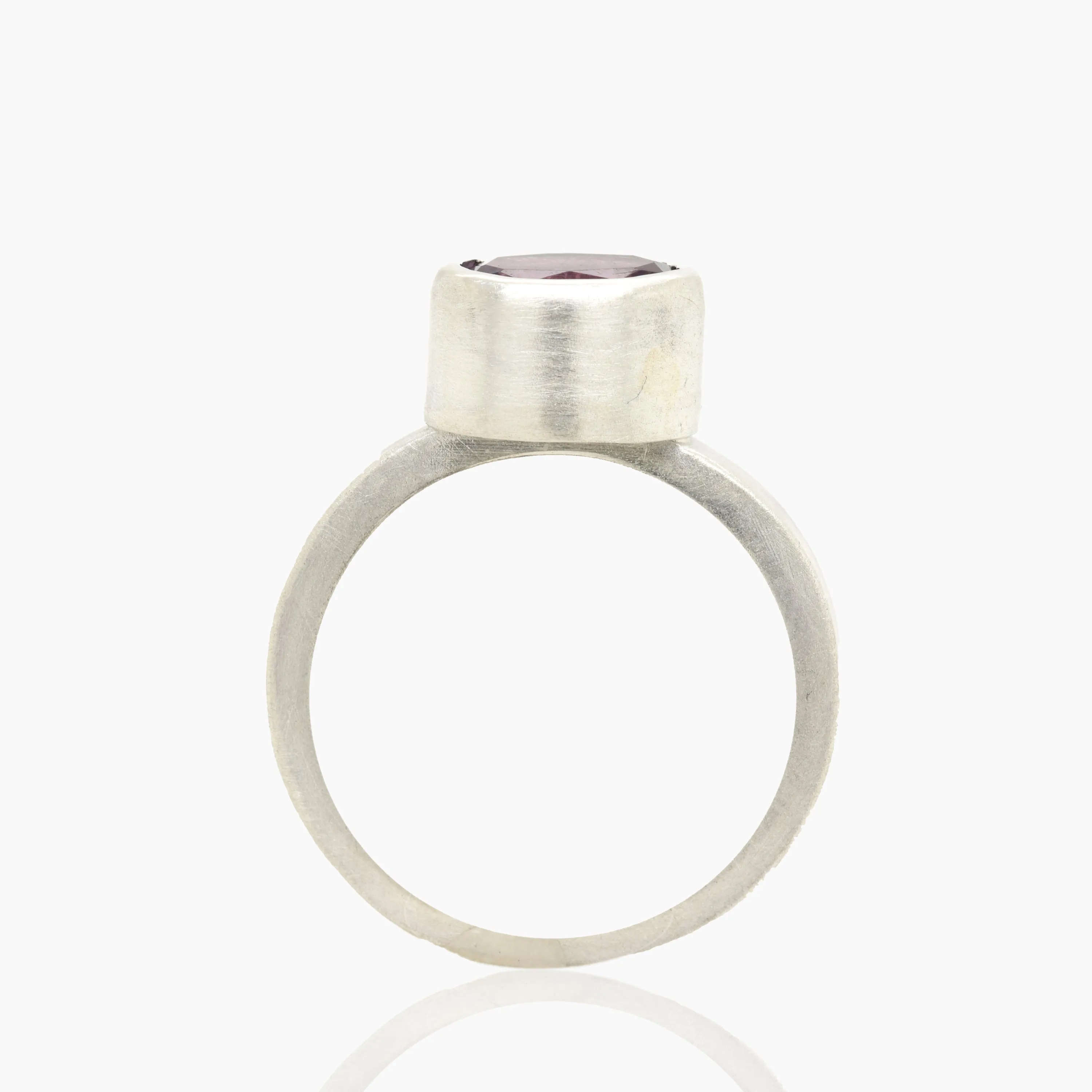 Lavender Amethyst Sterling Ring