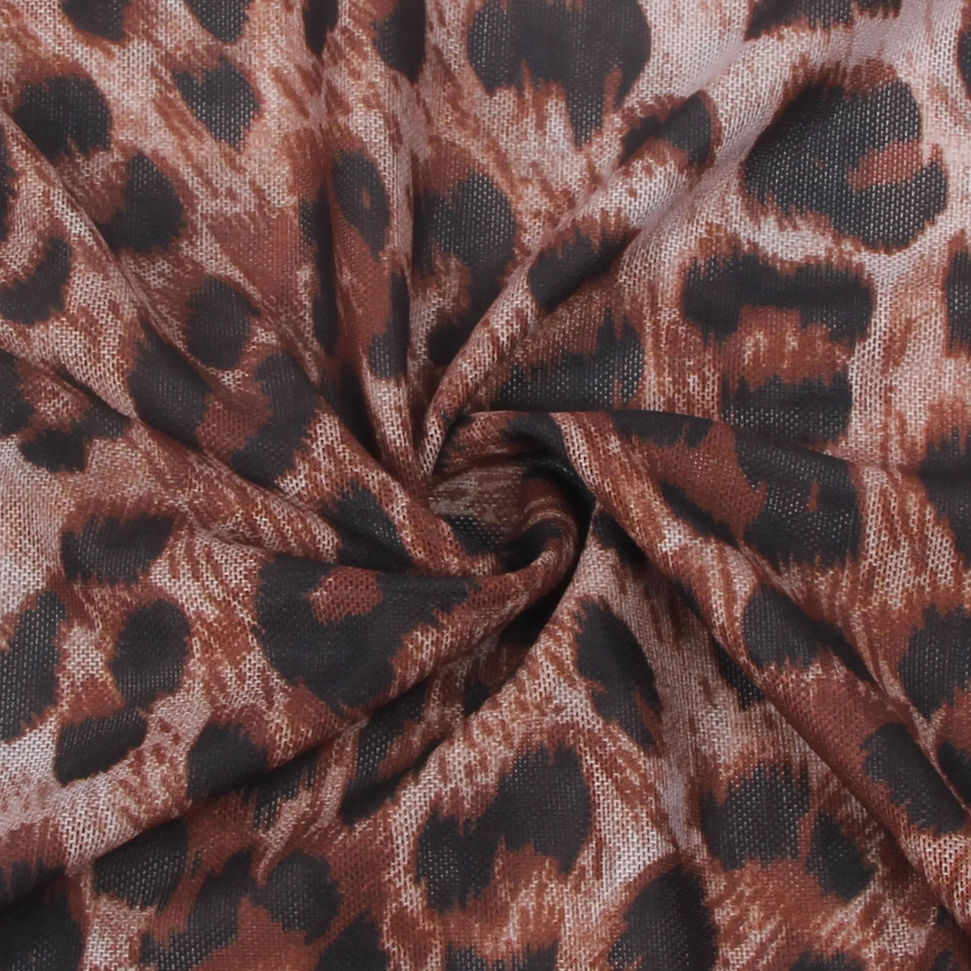 Leopard Print Mesh Lace Side Slit Sexy Lingerie Egypt With Chains