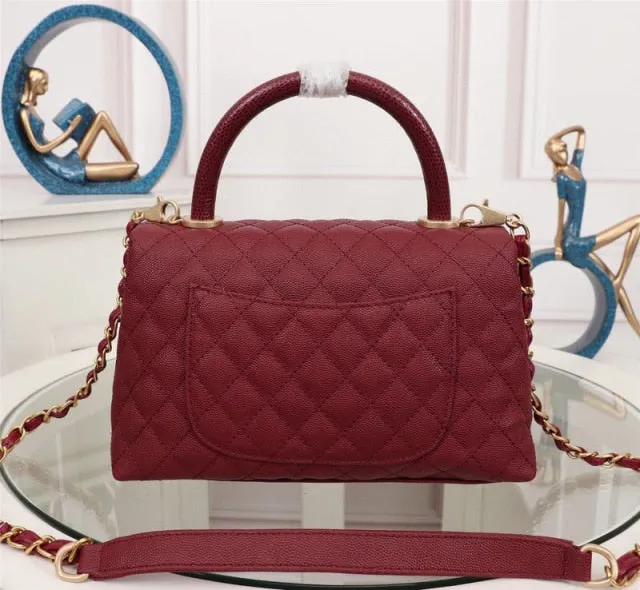 luxury Classic women caviar bag women