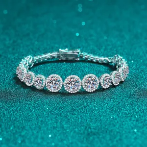 Luxury Moissanite Tennis Bracelets|Wedding Jewelry-BM007