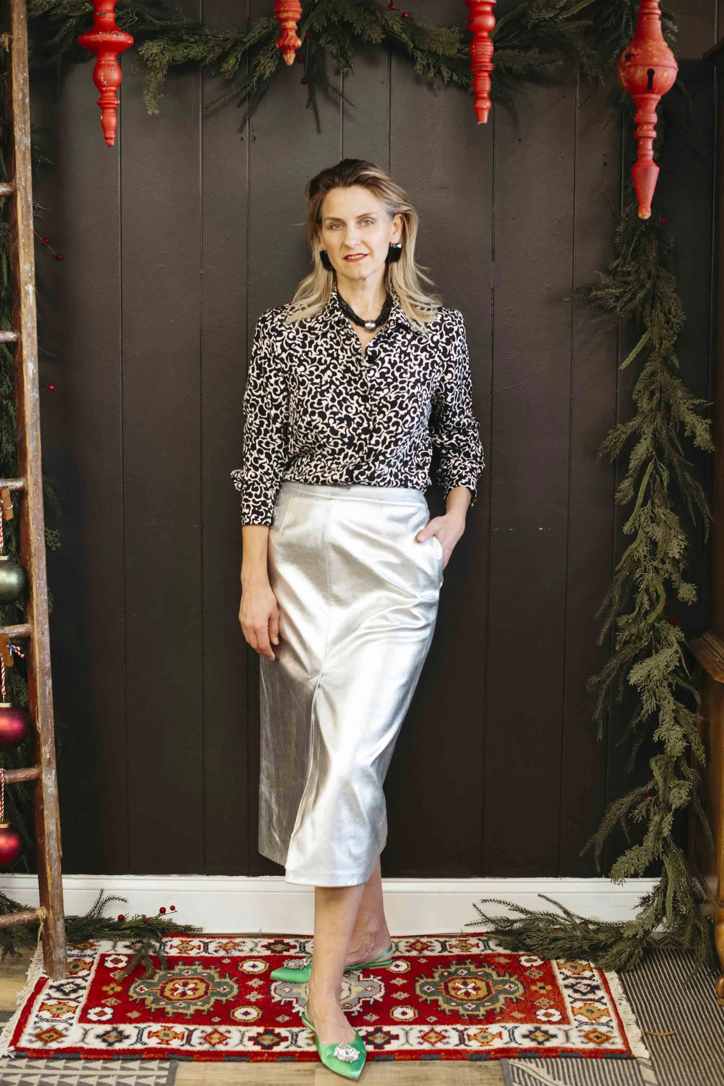 Luxury Pre-Loved Nina Mclemore Top