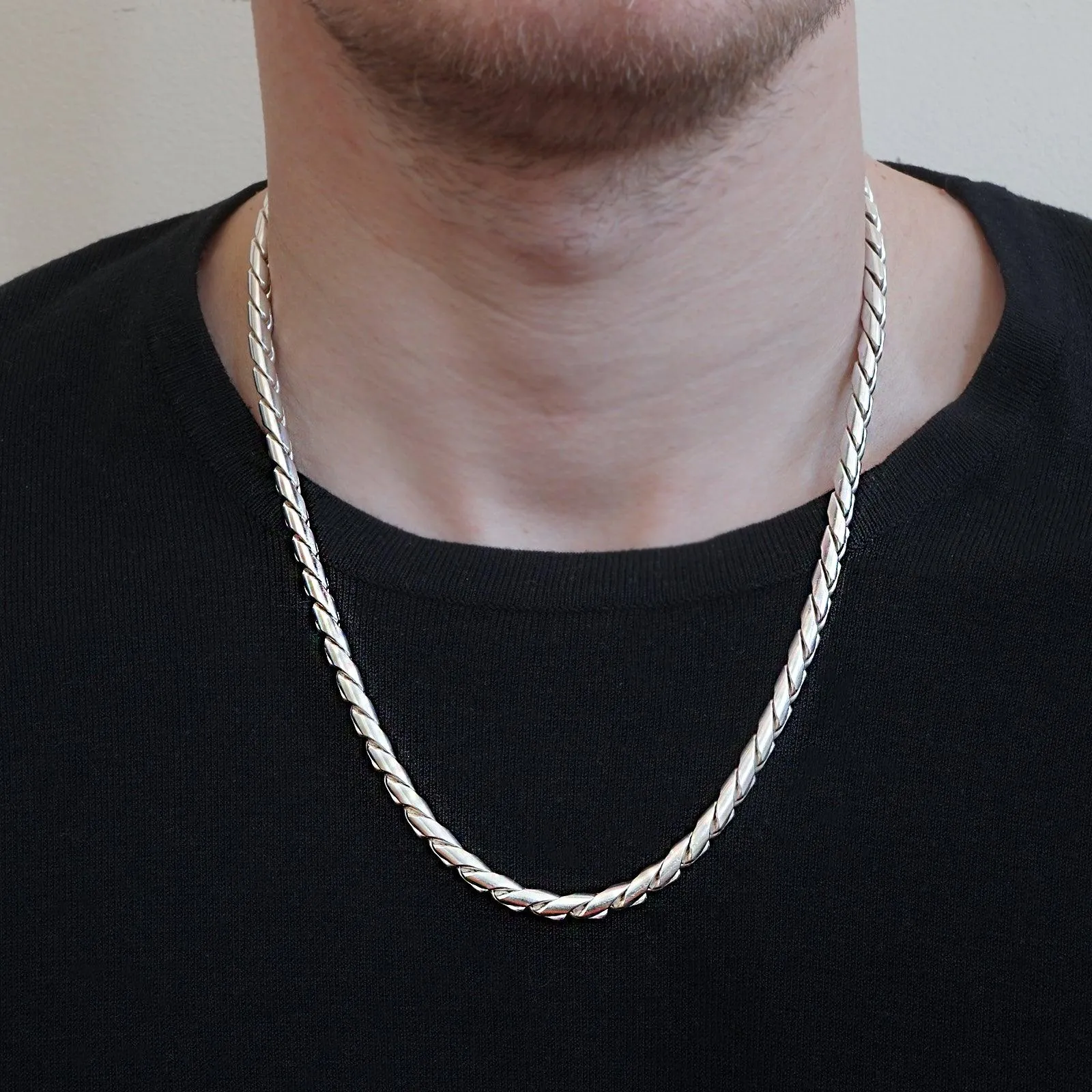 Luxury Twisted Chain, 6mm