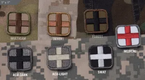 Medic Square 1inch Patch
