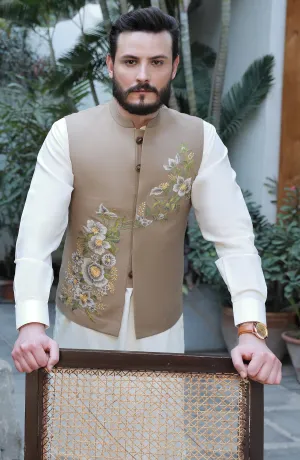 Mens Emb. Waist Coat