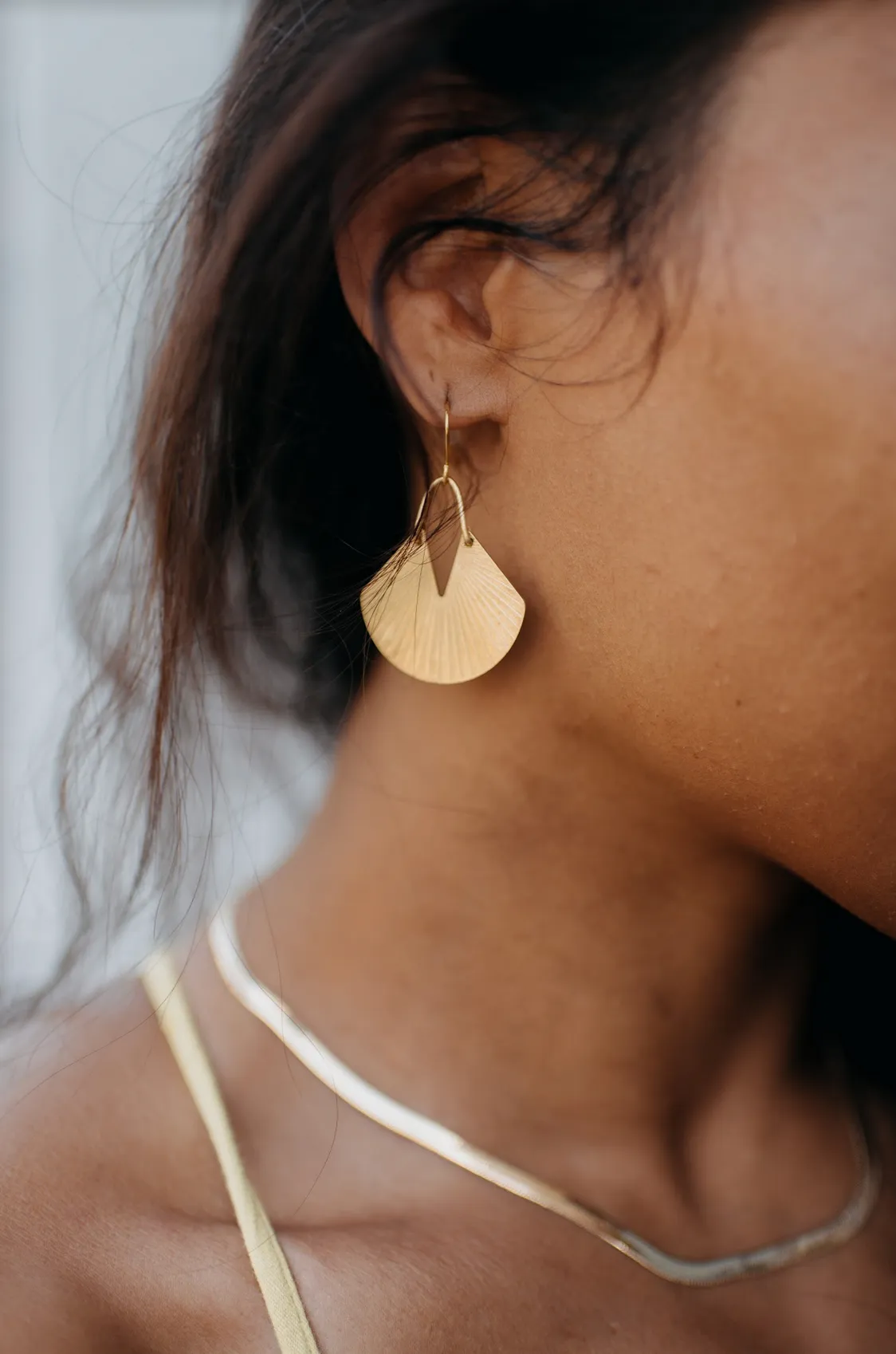 Mila Fan Earrings