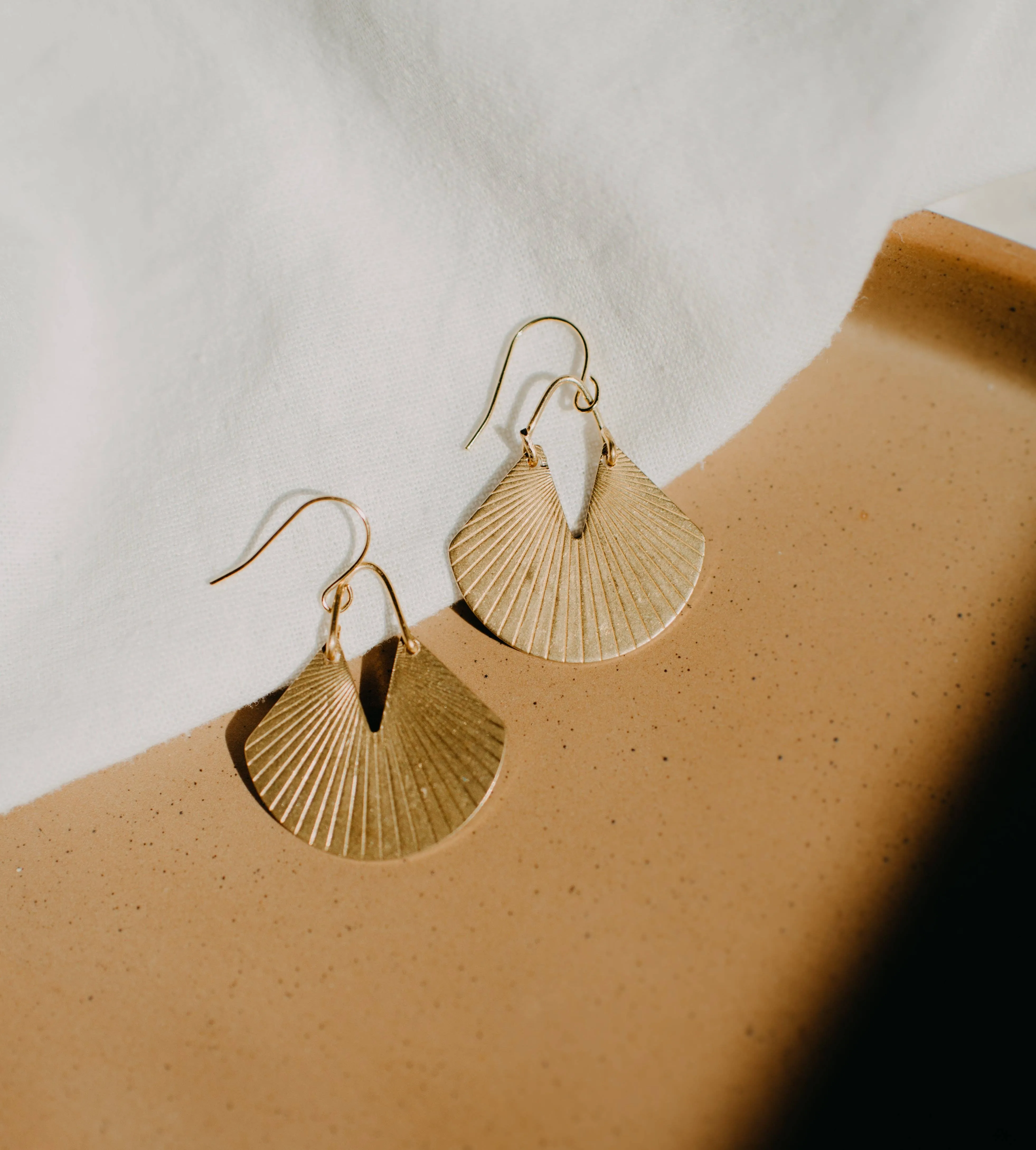 Mila Fan Earrings
