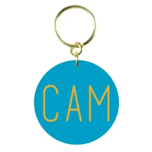 Modern Block Keychain