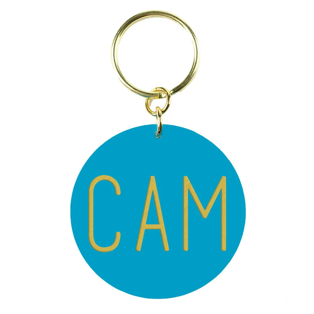 Modern Block Keychain