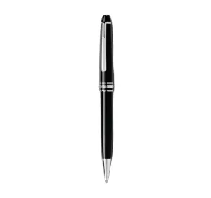 Montblanc Meisterstuck Black Platinum Coated Ballpoint Pen