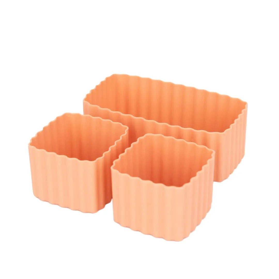Montiico Lunch Bento Cups 3 Pack - Assorted