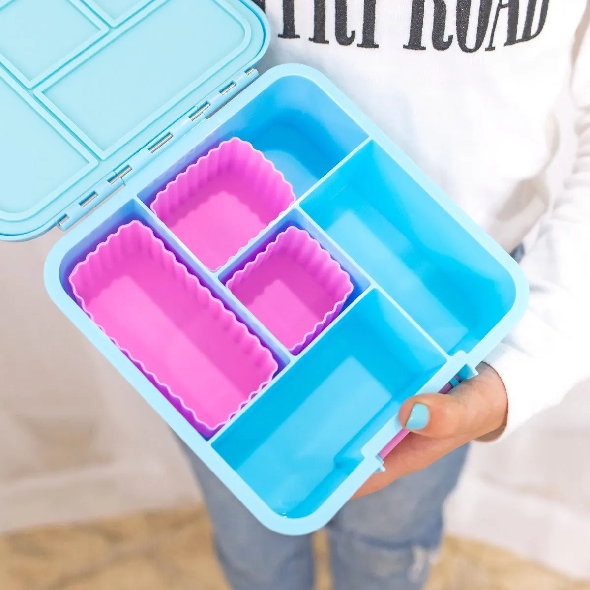 Montiico Lunch Bento Cups 3 Pack - Assorted
