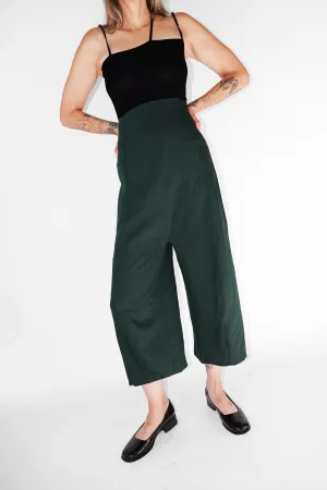Morgan Pant in Forest Tropical Wool