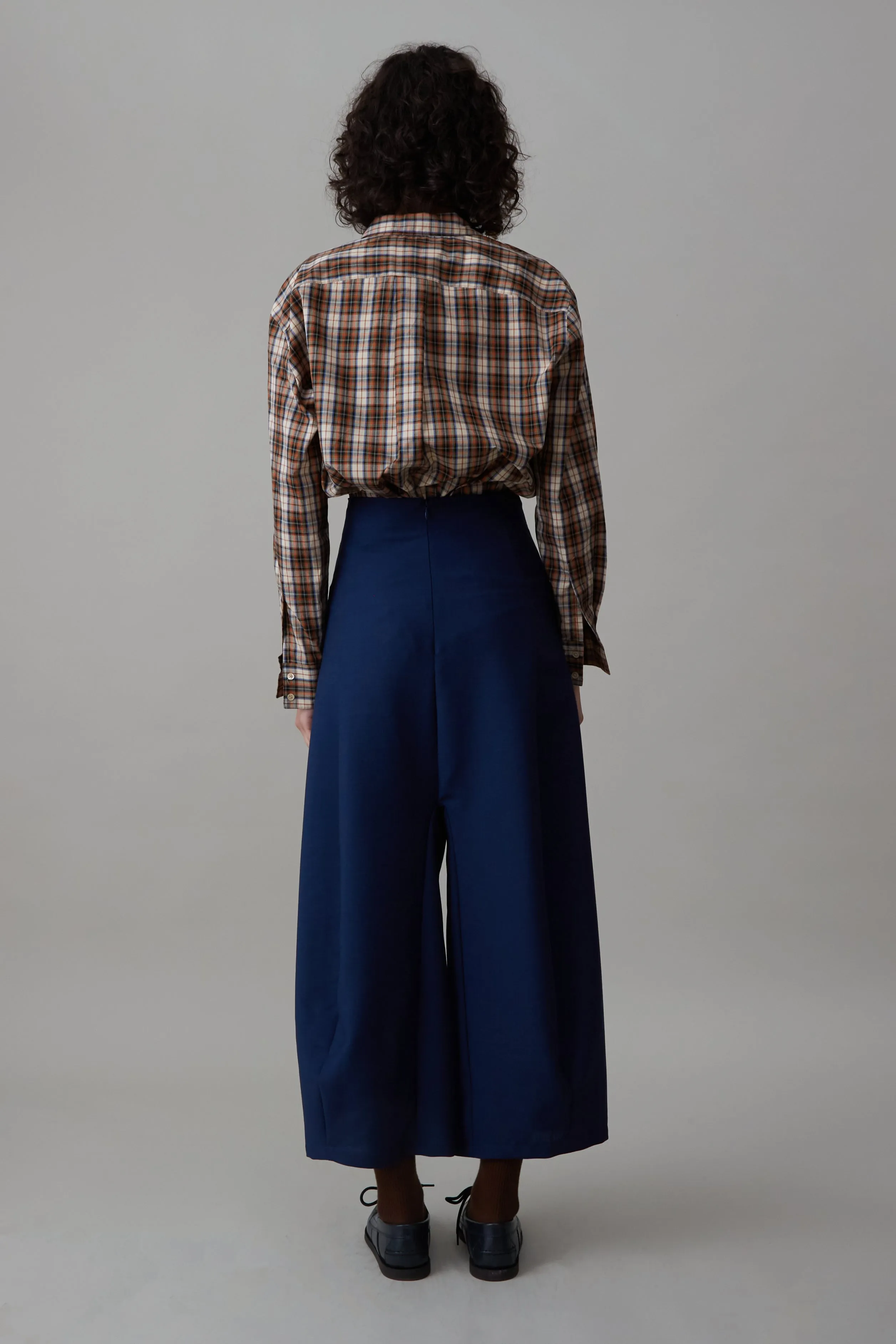 MORGAN PANT | MARINE TROPICAL WOOL
