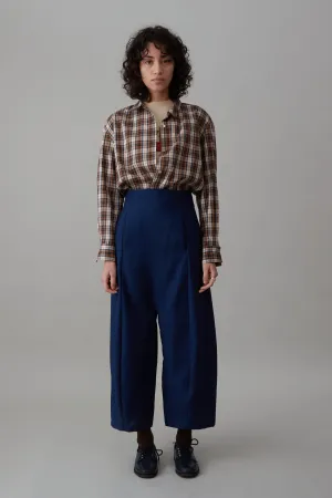 MORGAN PANT | MARINE TROPICAL WOOL