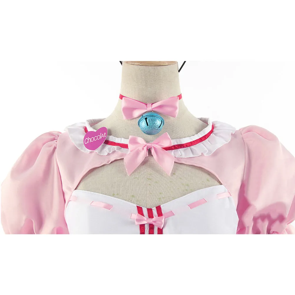 Nekopara Halloween Carnival Suit Chocola/Vanilla Cosplay Costume Maid Dress Outfits