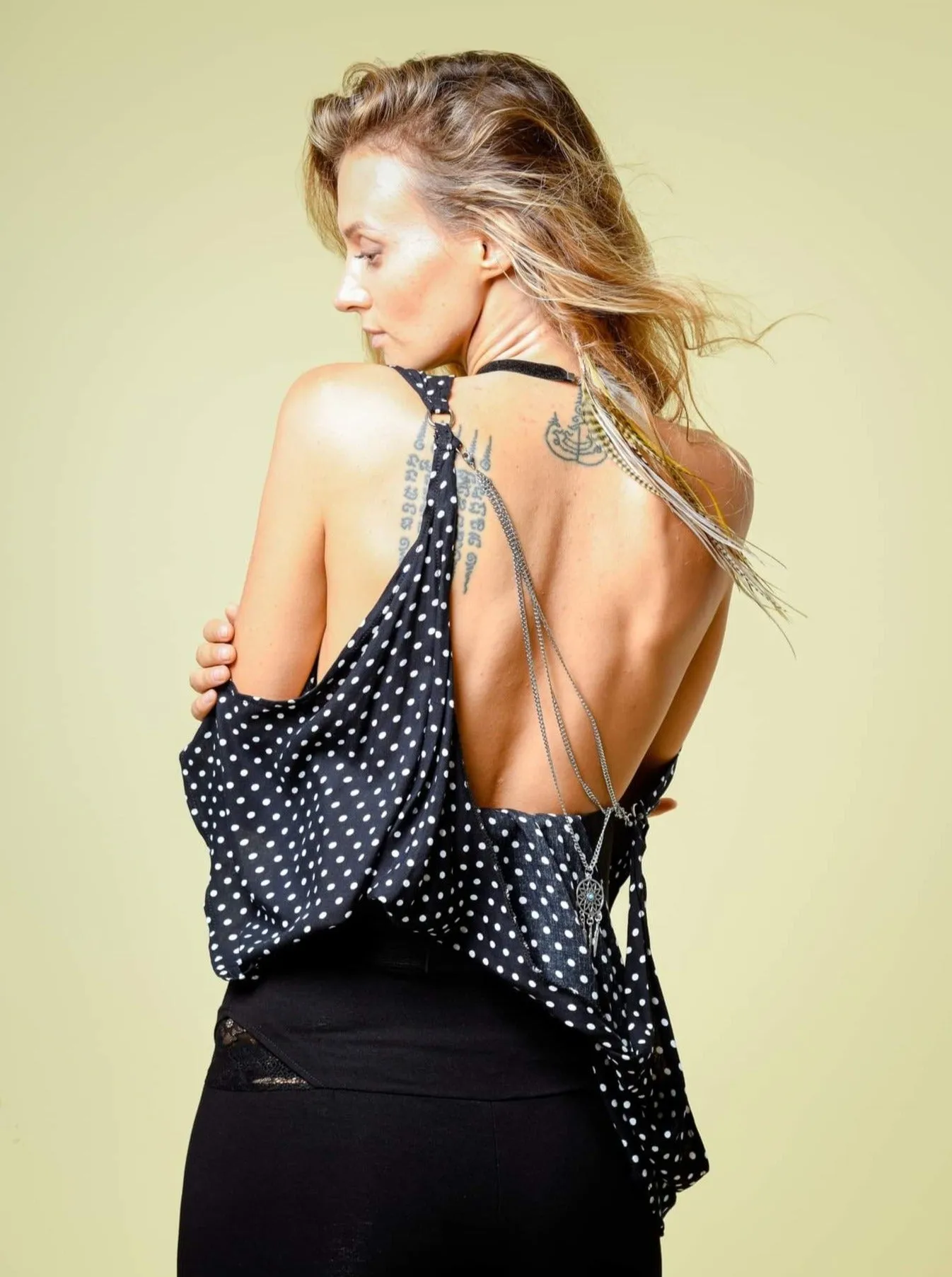 Nephtys Top Print
