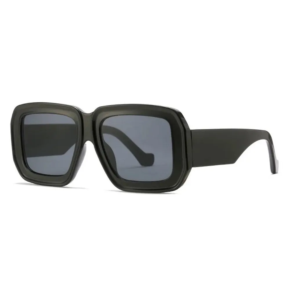 Nicolette Retro Oversized Square Sunglasses by Pretty Simple (Ships in 2-3 Weeks)