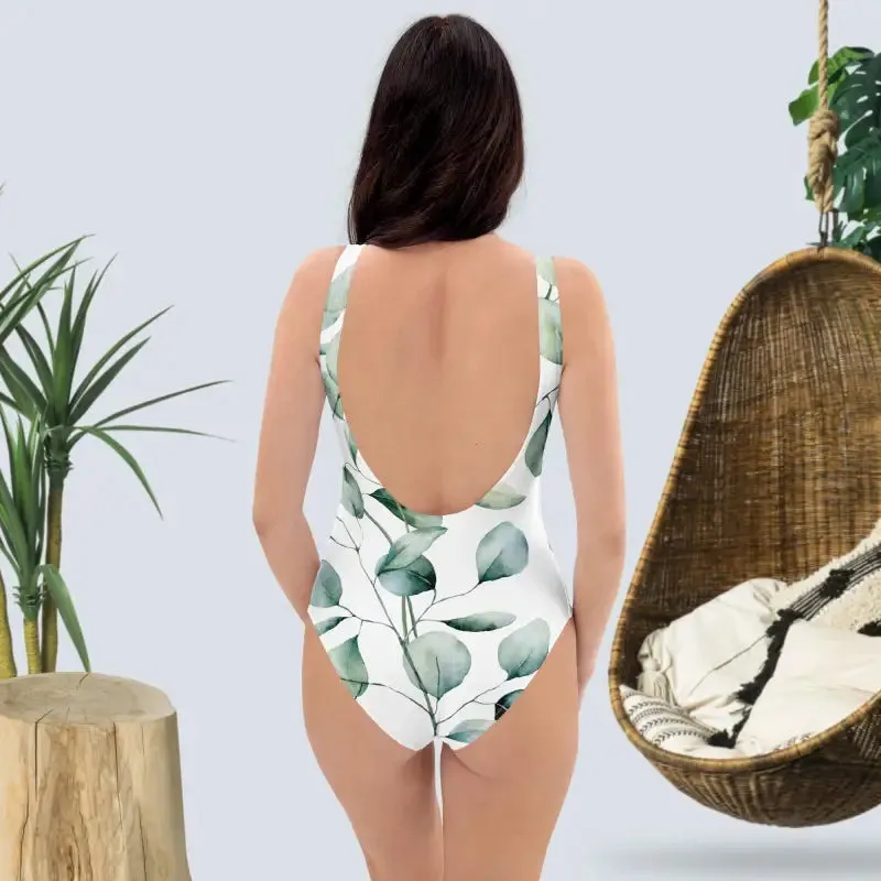 One-Piece Swimsuit Tropical Breeze
