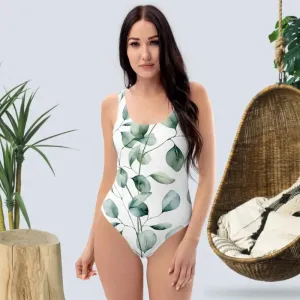 One-Piece Swimsuit Tropical Breeze