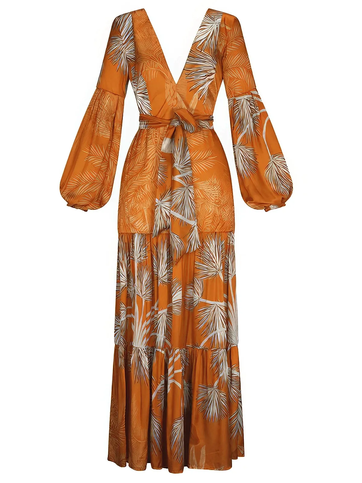Orange 272 Maxi Dress