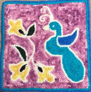 Peacock Trivet  Pattern