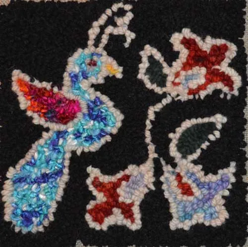 Peacock Trivet  Pattern