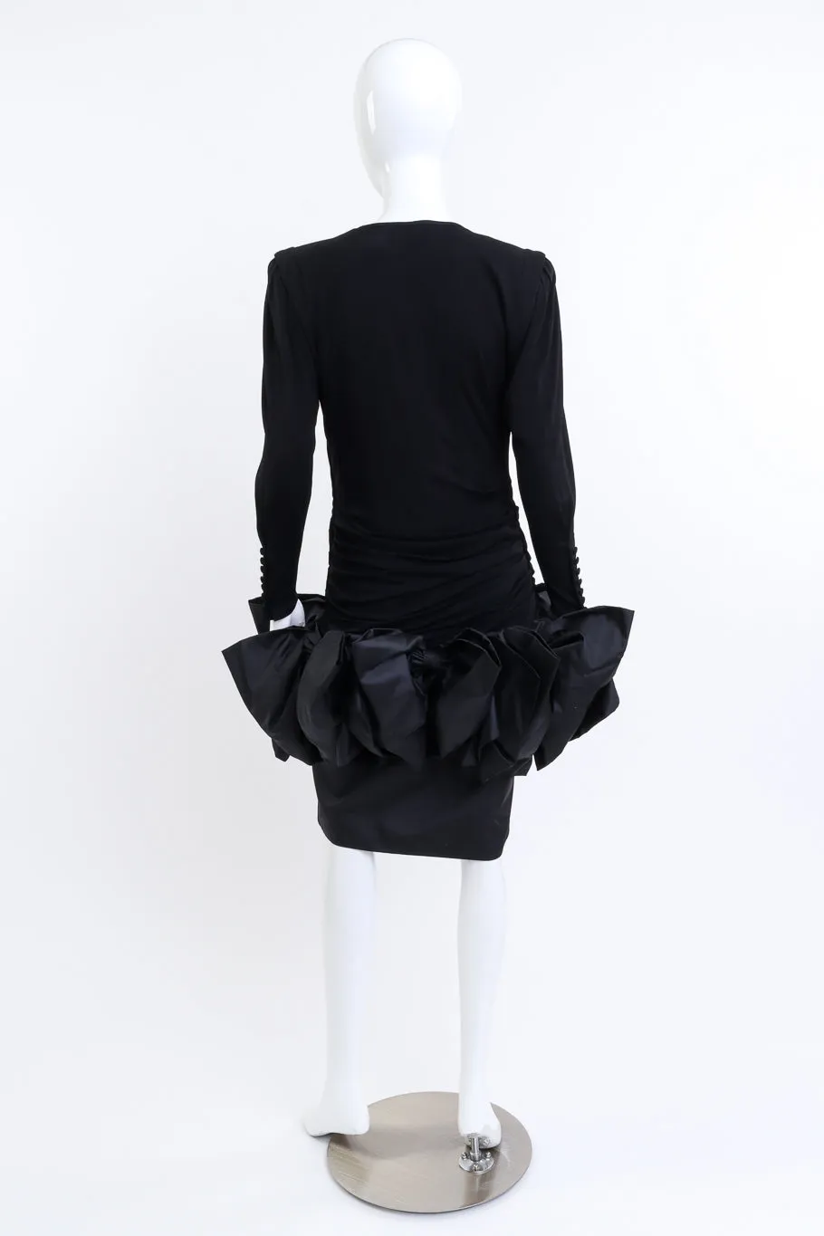 Peplum Bow Cocktail Dress
