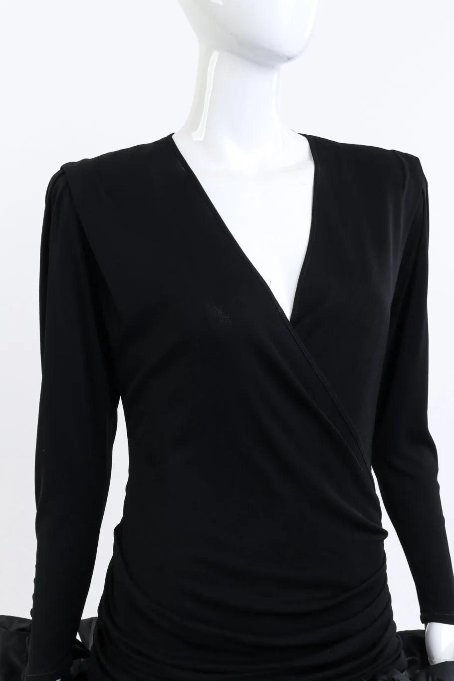 Peplum Bow Cocktail Dress