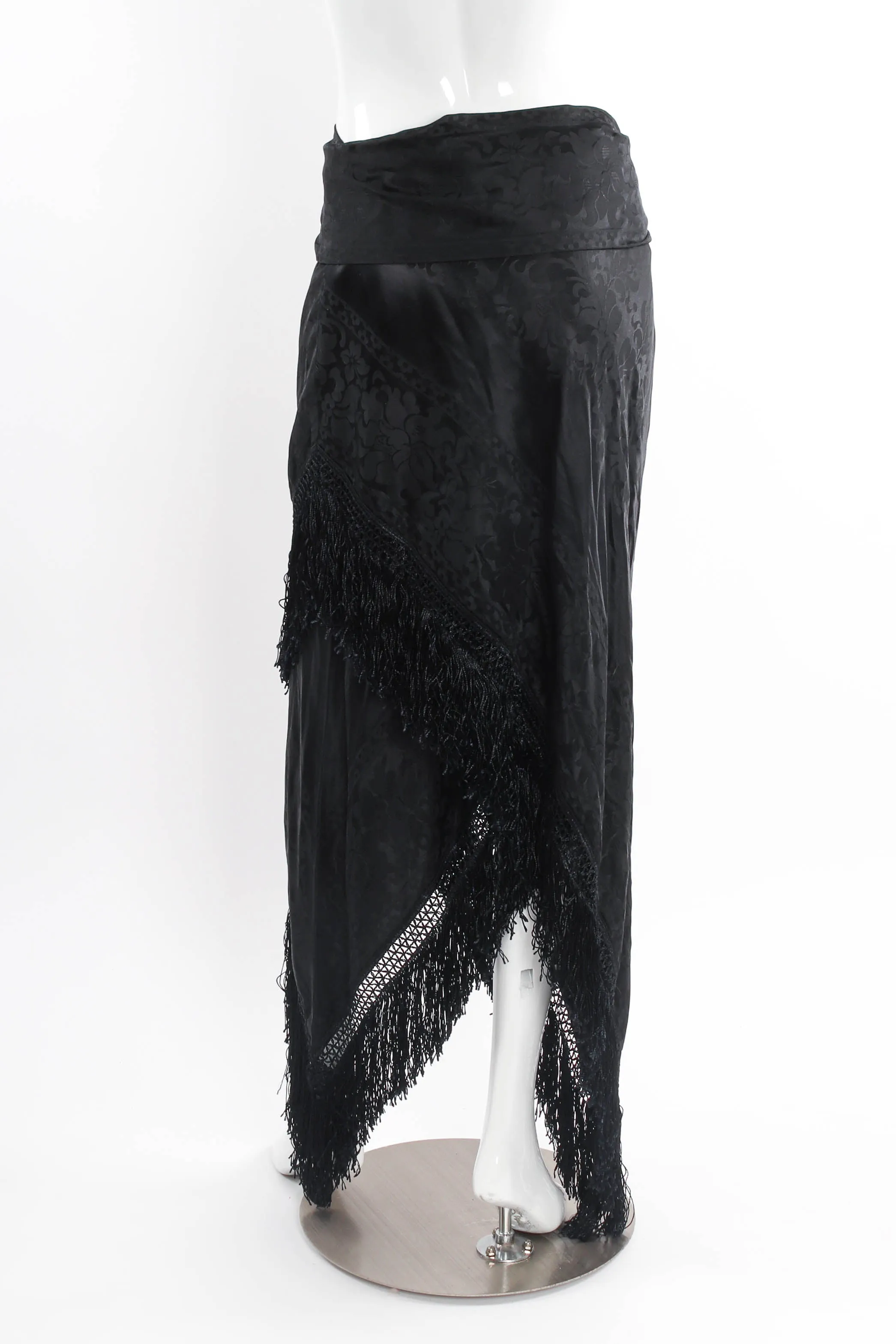 Piano Shawl Fringe Skirt