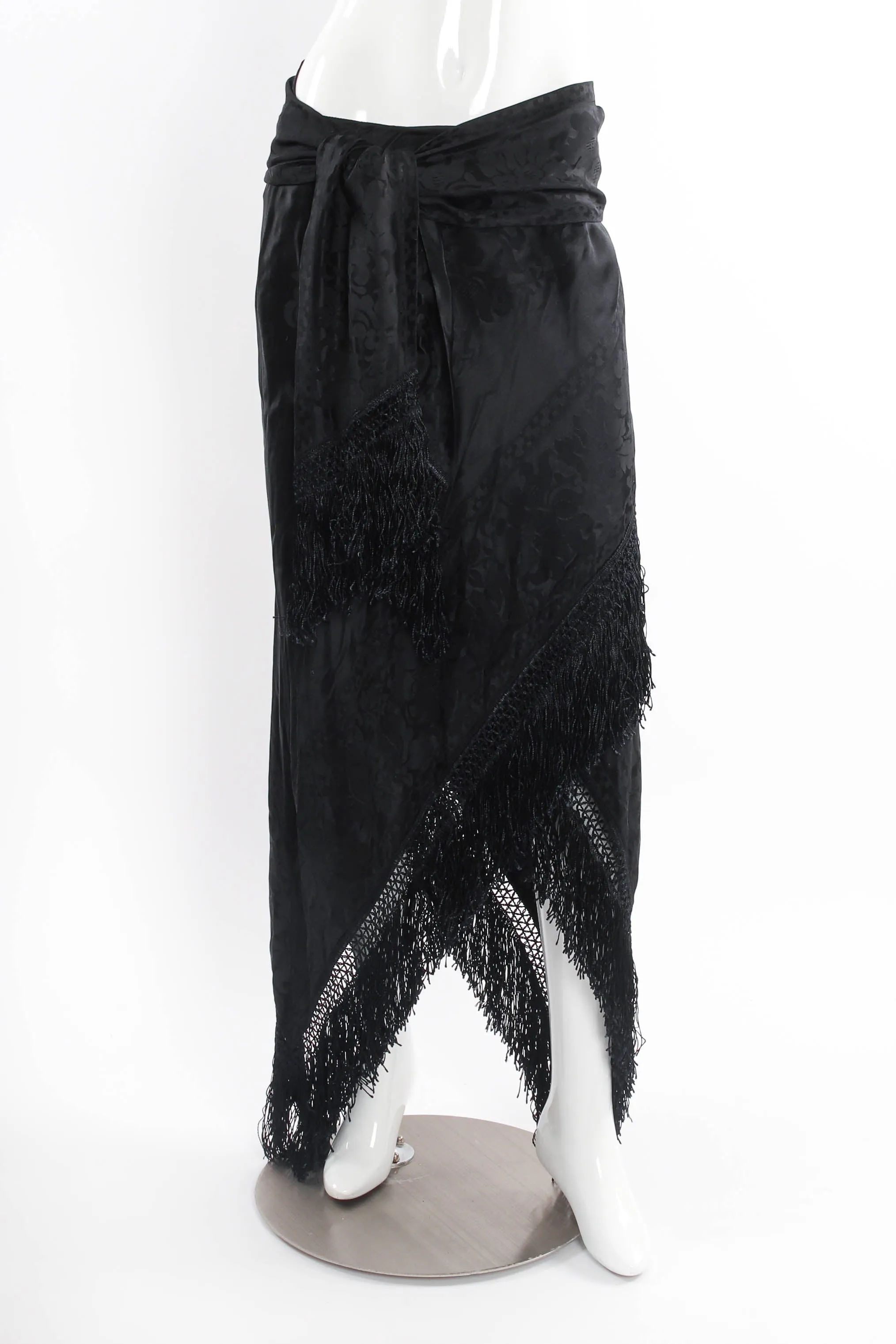 Piano Shawl Fringe Skirt