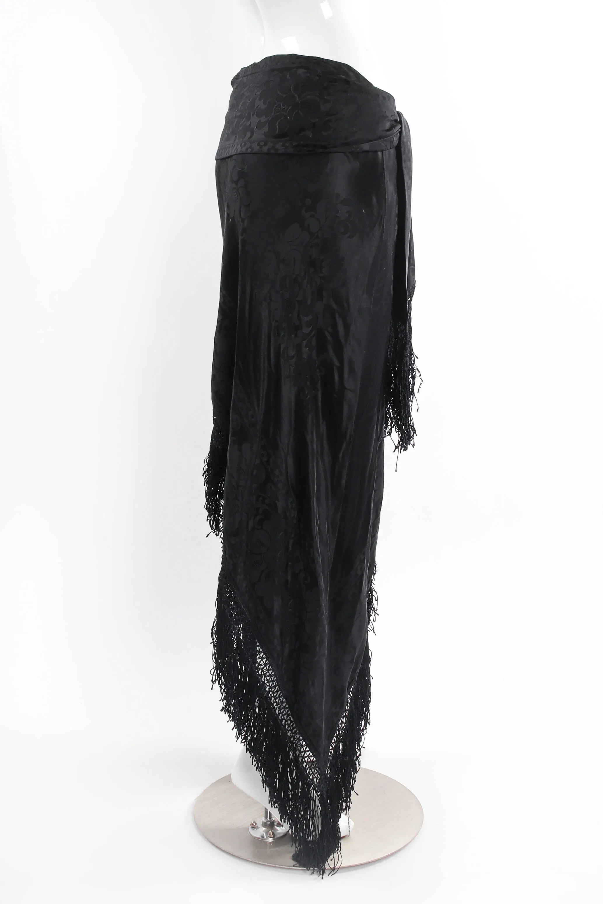Piano Shawl Fringe Skirt